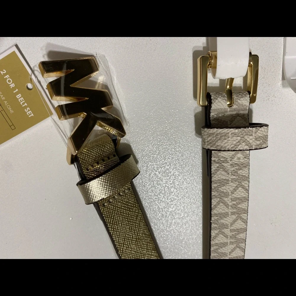NWT Bundle of 2 MK Belt - Picture 4 of 5